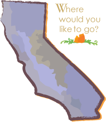 map of California